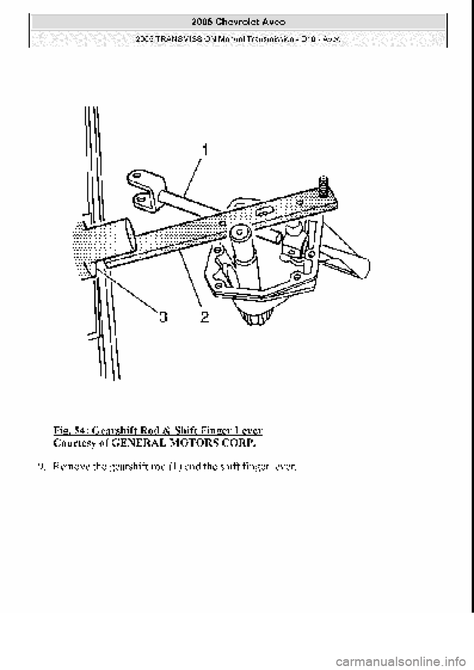 CHEVROLET AVEO 2002  Service Repair Manual 