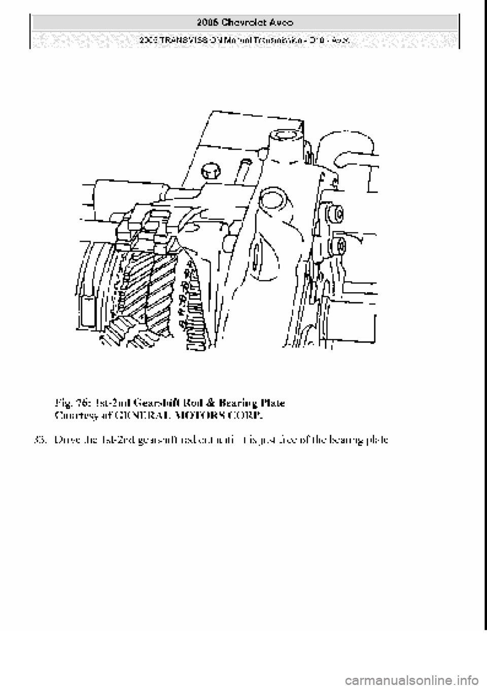 CHEVROLET AVEO 2002  Service Repair Manual 
