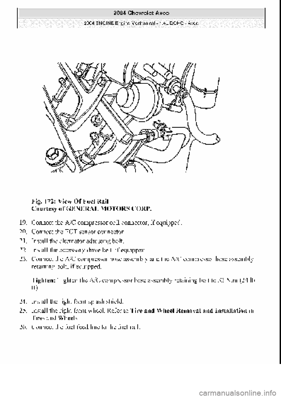 CHEVROLET AVEO 2002 Service Repair Manual CHEVROLET AVEO 2002 Service Repair Manual