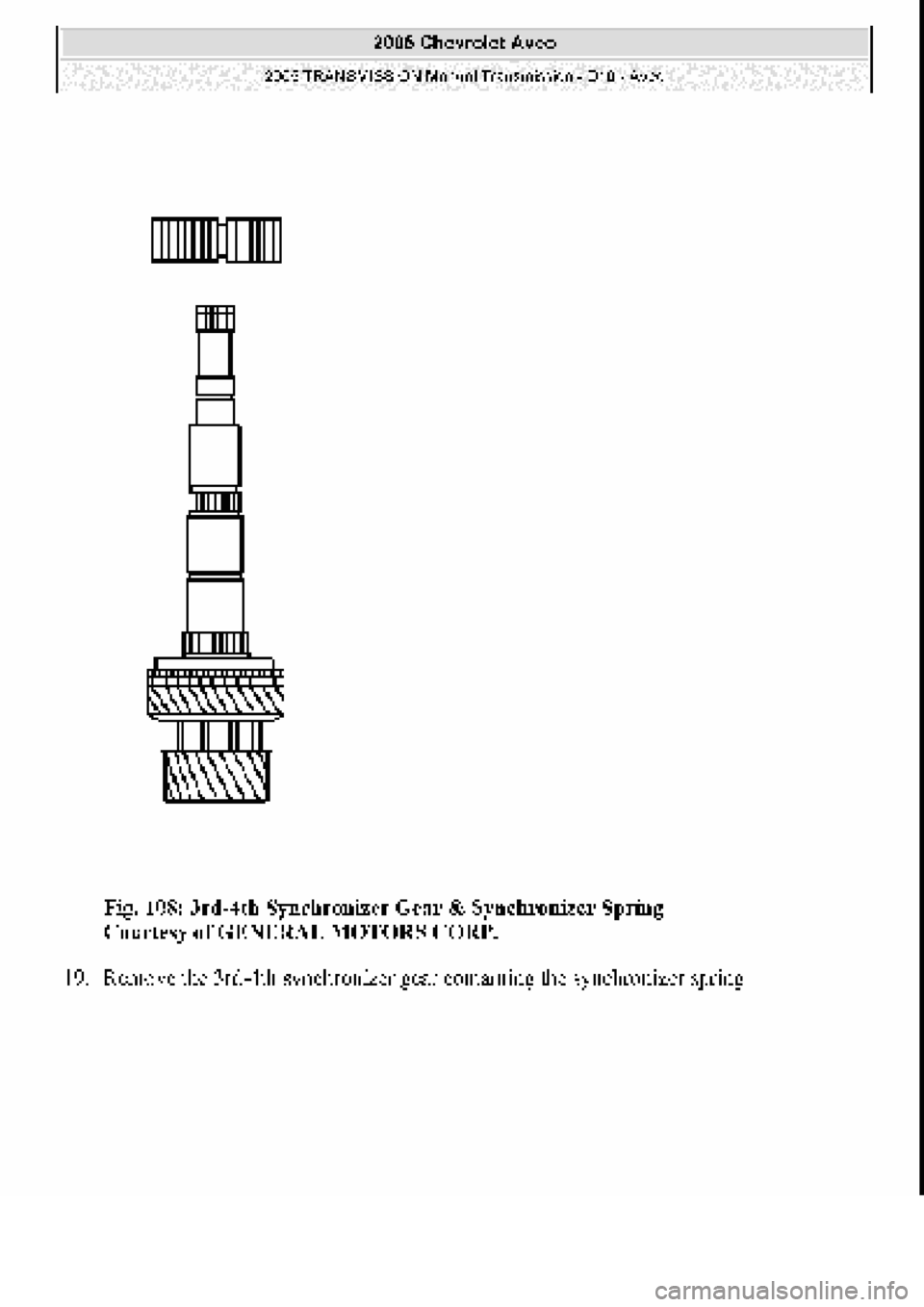 CHEVROLET AVEO 2002  Service Repair Manual 