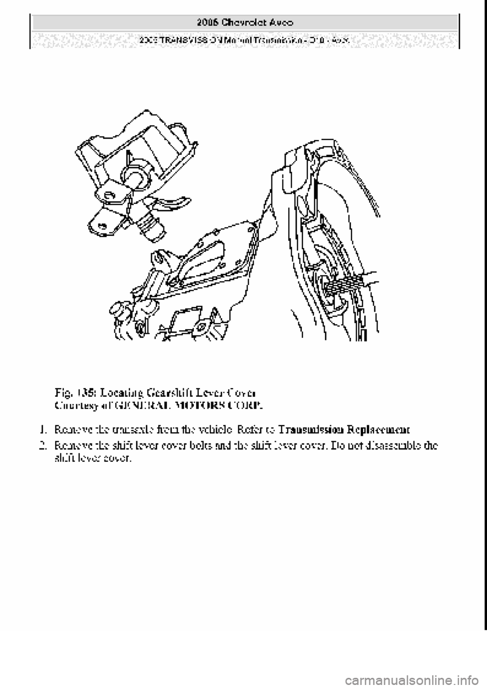 CHEVROLET AVEO 2002 Service Repair Manual CHEVROLET AVEO 2002 Service Repair Manual