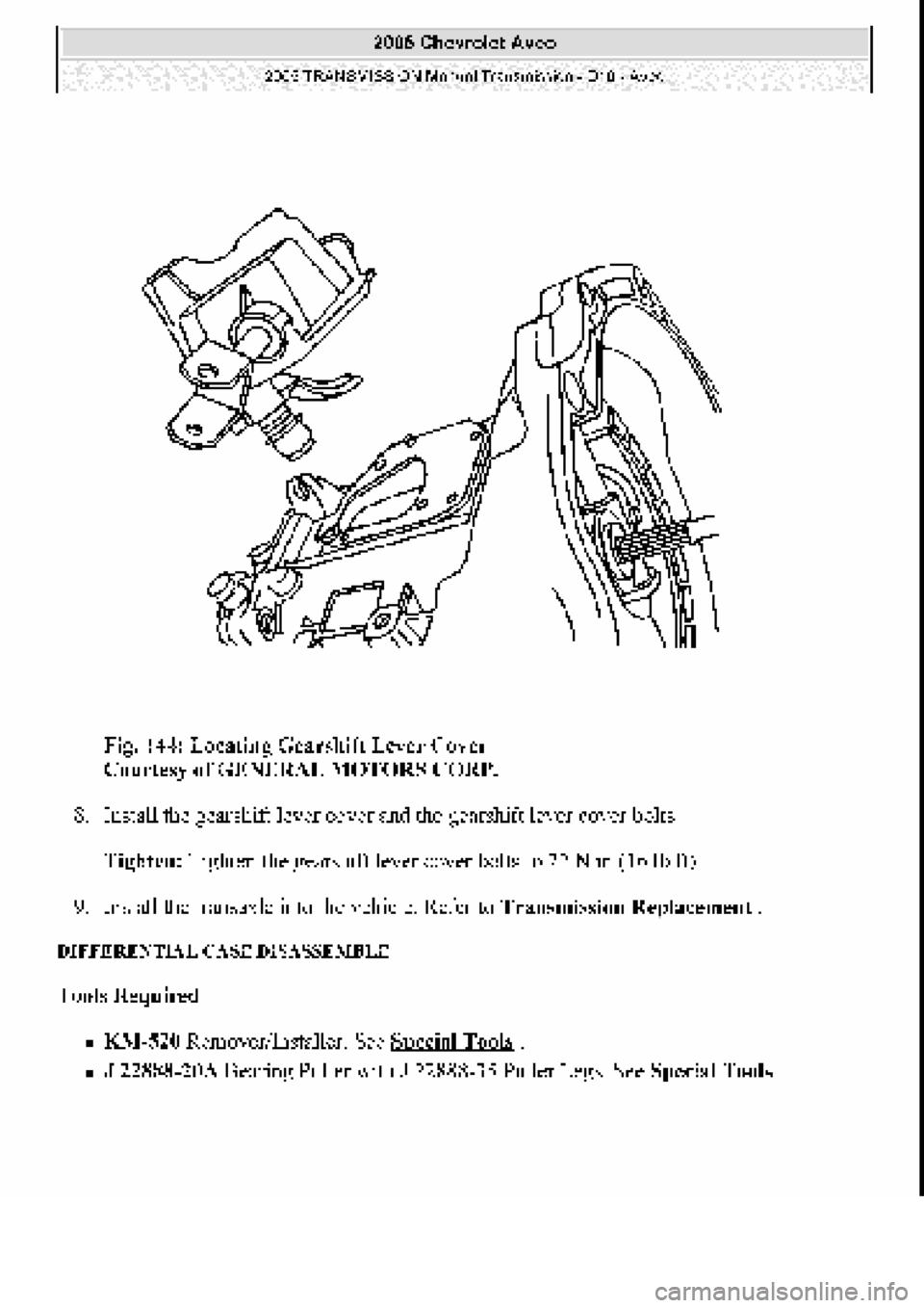 CHEVROLET AVEO 2002 Service Repair Manual CHEVROLET AVEO 2002 Service Repair Manual