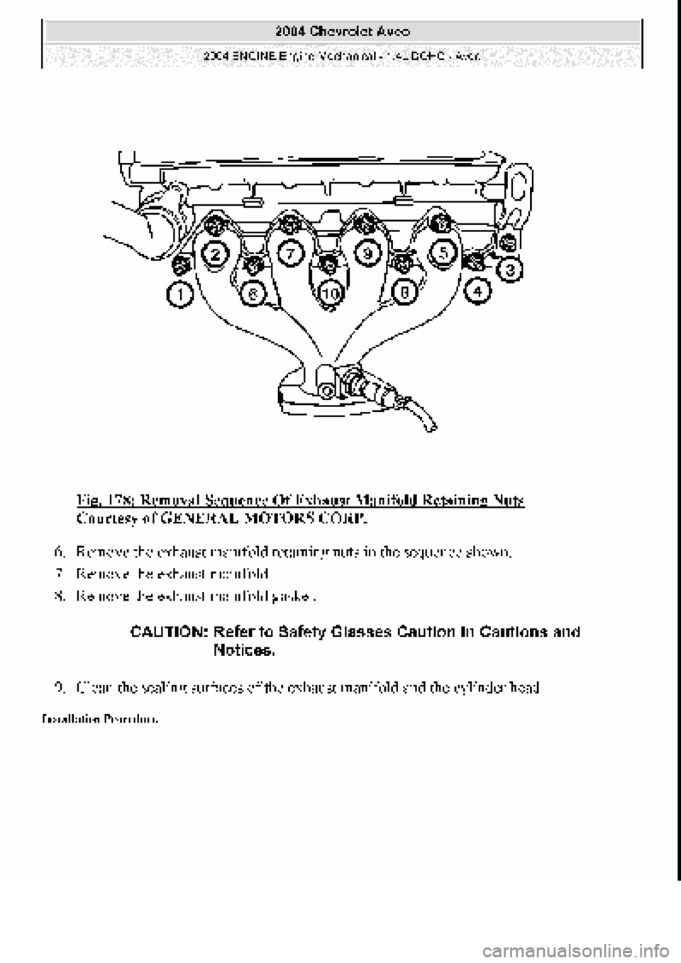 CHEVROLET AVEO 2002 Service Repair Manual CHEVROLET AVEO 2002 Service Repair Manual