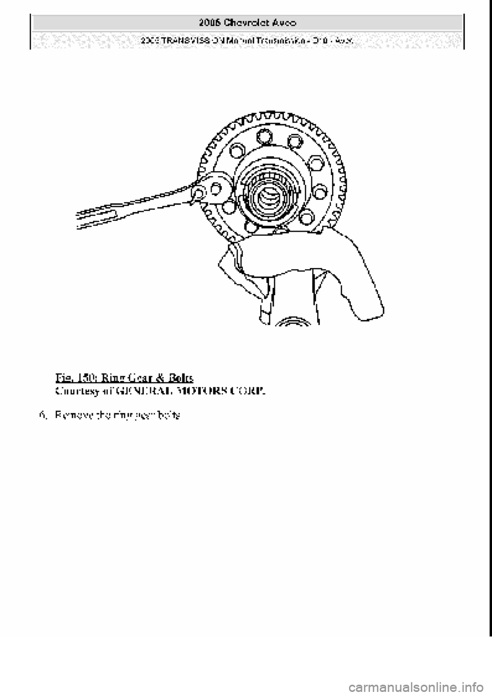 CHEVROLET AVEO 2002 Service Repair Manual CHEVROLET AVEO 2002 Service Repair Manual