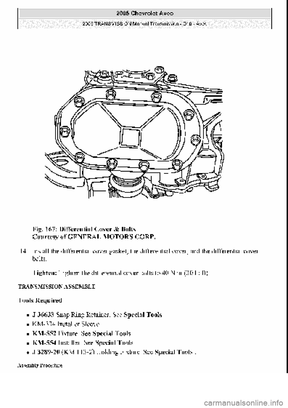CHEVROLET AVEO 2002 Service Repair Manual CHEVROLET AVEO 2002 Service Repair Manual