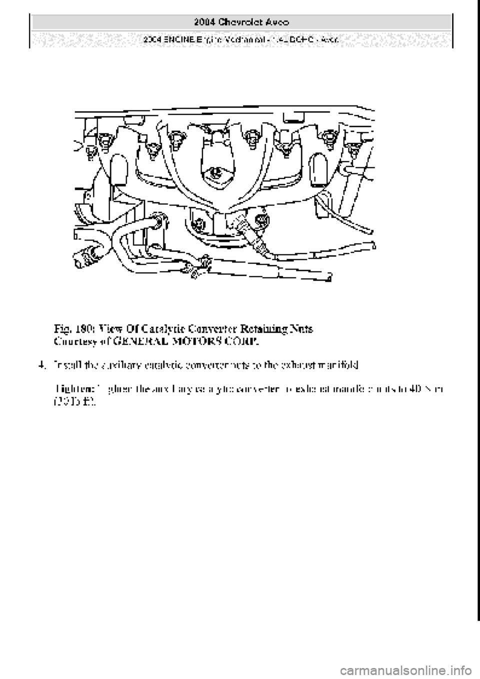 CHEVROLET AVEO 2002 Service Repair Manual CHEVROLET AVEO 2002 Service Repair Manual