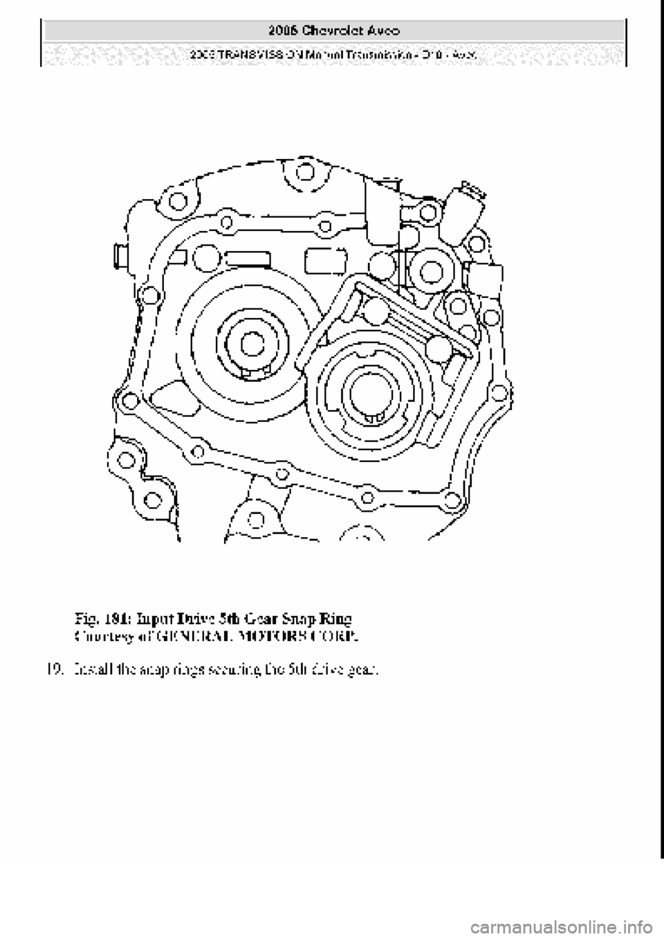CHEVROLET AVEO 2002 Service Repair Manual CHEVROLET AVEO 2002 Service Repair Manual