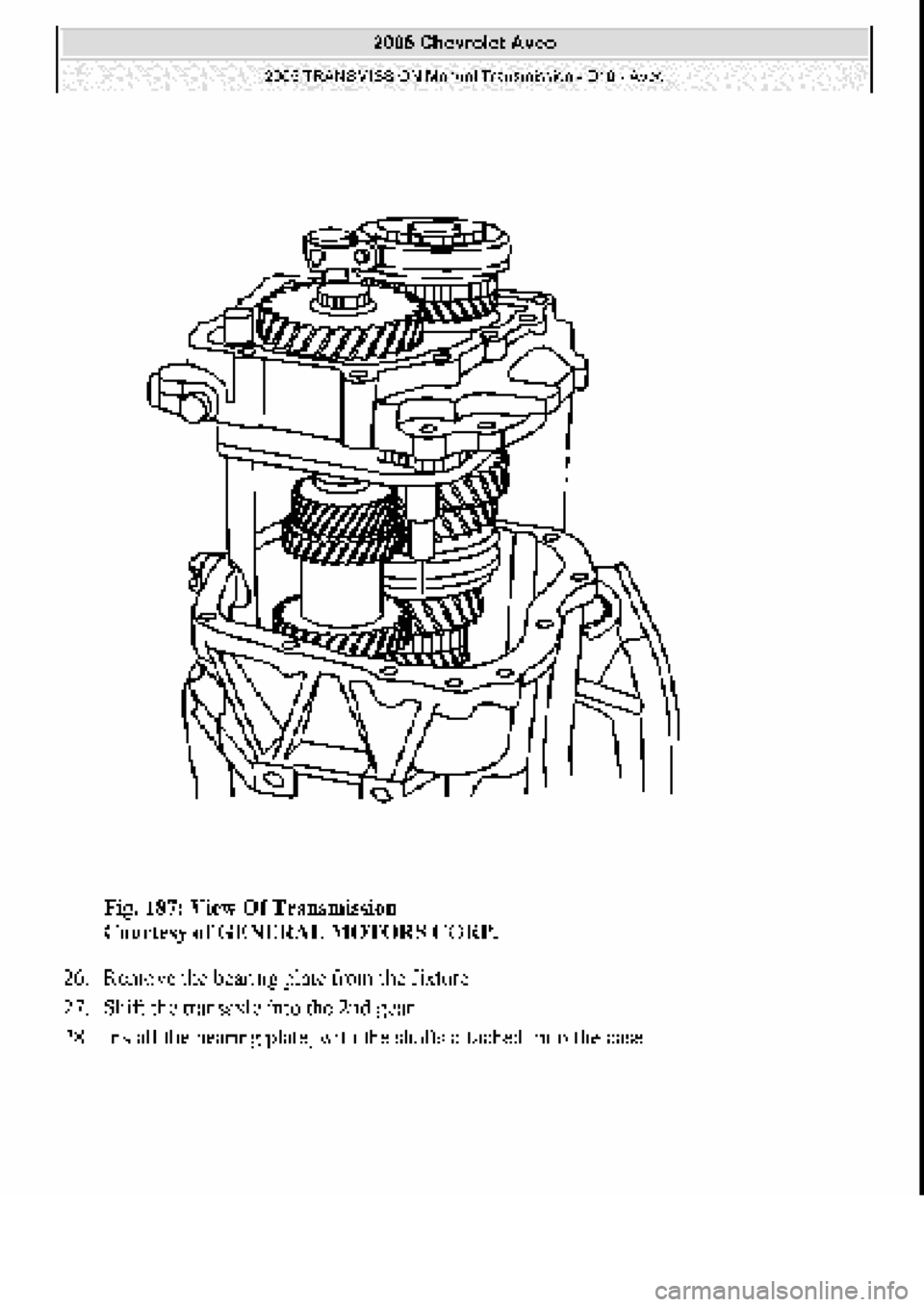 CHEVROLET AVEO 2002 Service Repair Manual CHEVROLET AVEO 2002 Service Repair Manual