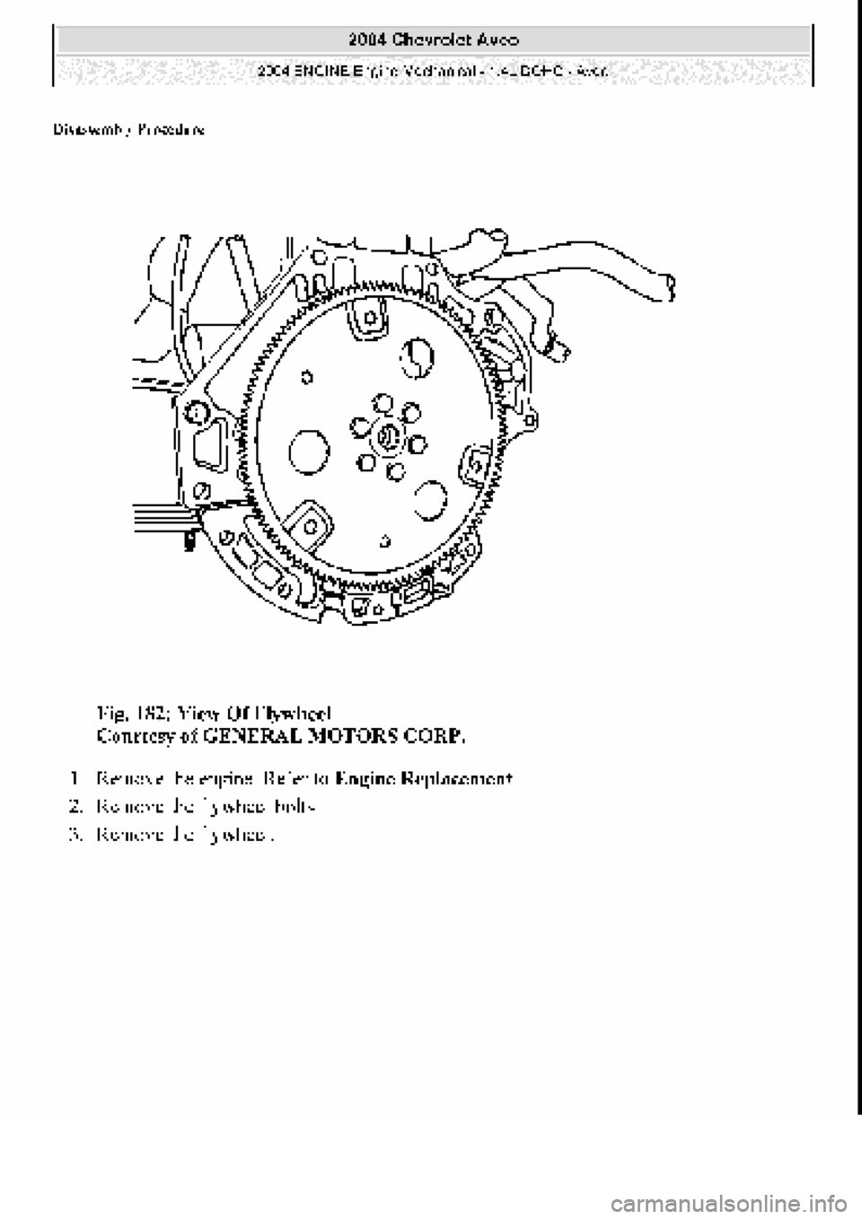 CHEVROLET AVEO 2002 Service Repair Manual CHEVROLET AVEO 2002 Service Repair Manual
