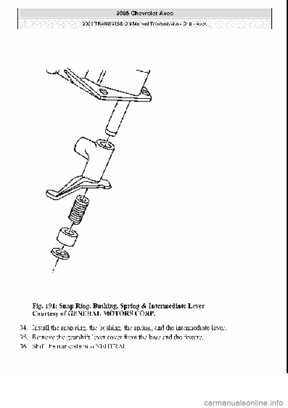 CHEVROLET AVEO 2002 Service Repair Manual CHEVROLET AVEO 2002 Service Repair Manual