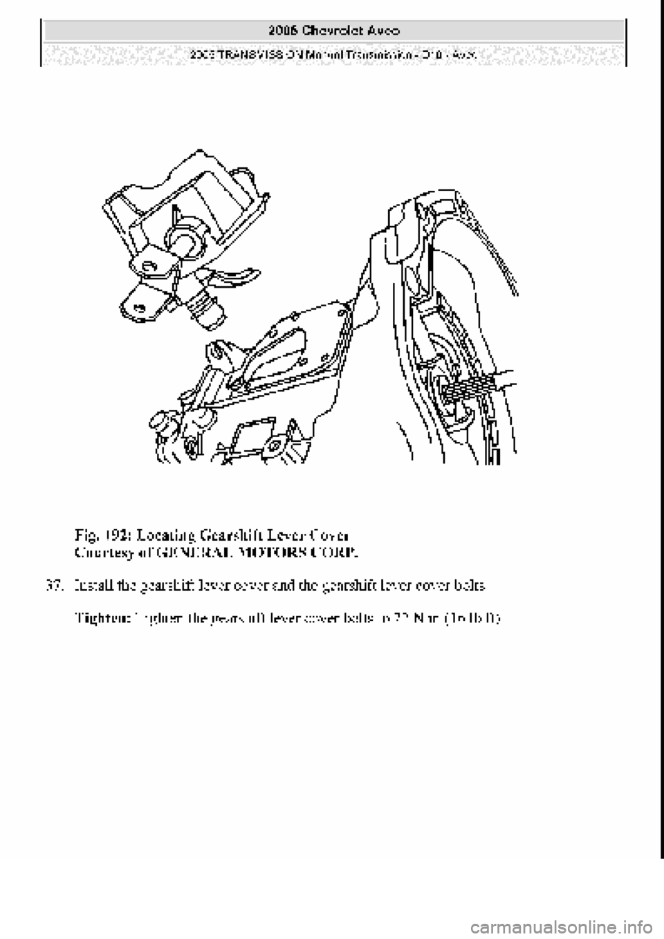 CHEVROLET AVEO 2002 Service Repair Manual CHEVROLET AVEO 2002 Service Repair Manual