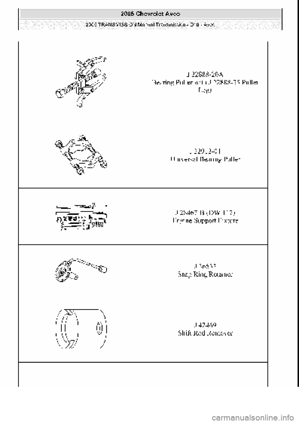 CHEVROLET AVEO 2002 Service Repair Manual CHEVROLET AVEO 2002 Service Repair Manual