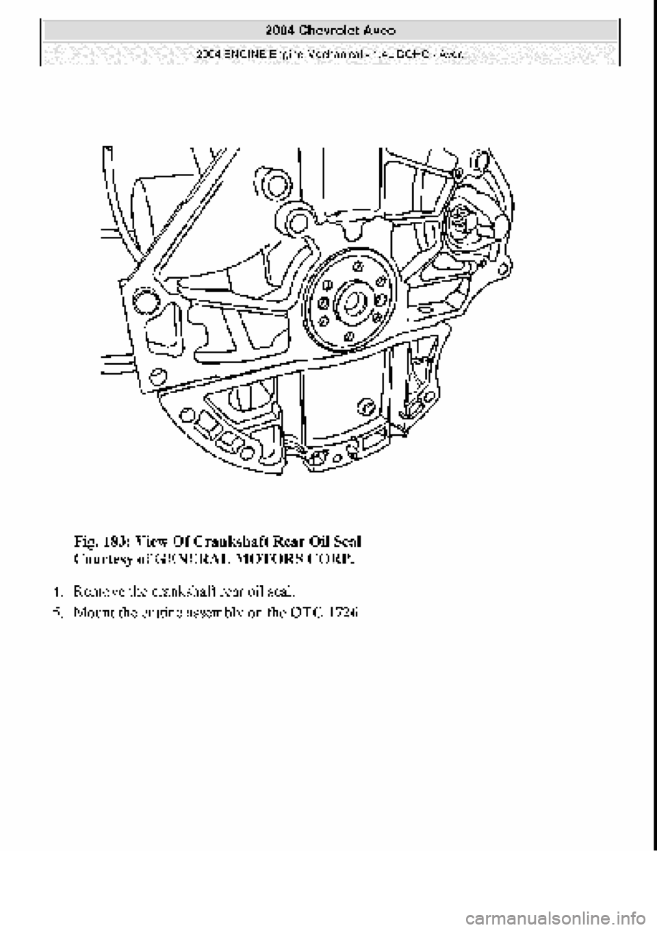 CHEVROLET AVEO 2002 Service Repair Manual CHEVROLET AVEO 2002 Service Repair Manual