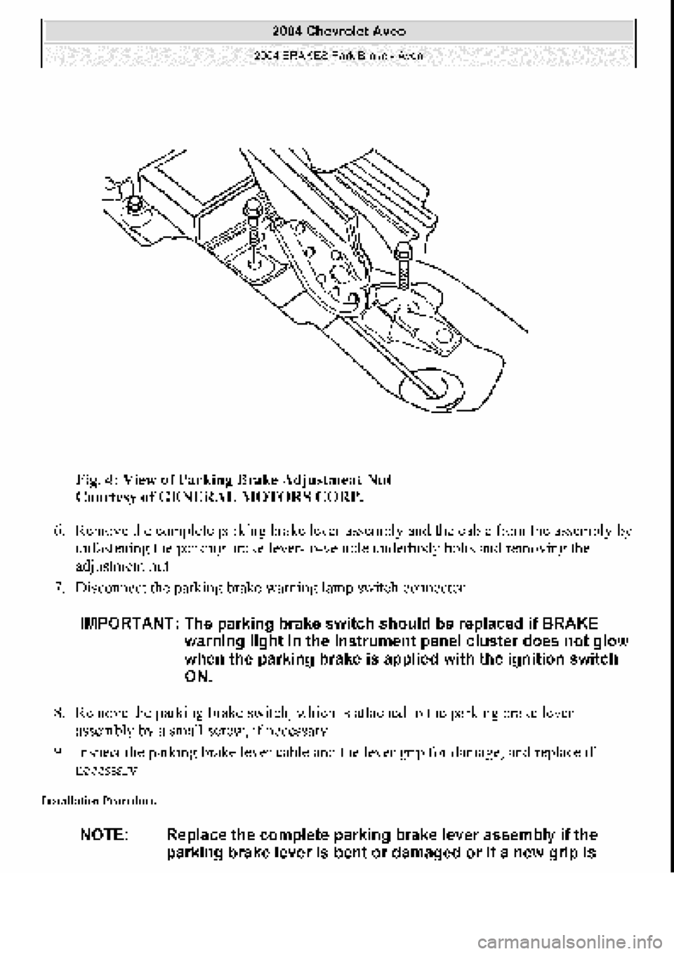CHEVROLET AVEO 2002 Service Repair Manual CHEVROLET AVEO 2002 Service Repair Manual