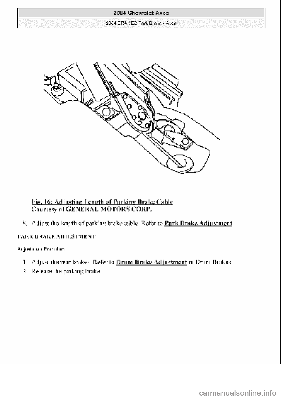 CHEVROLET AVEO 2002 Service Repair Manual CHEVROLET AVEO 2002 Service Repair Manual