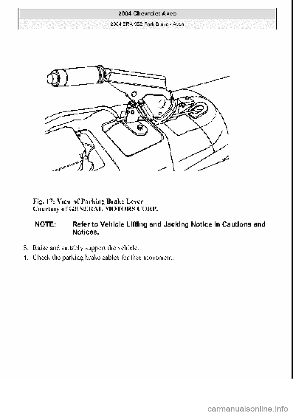 CHEVROLET AVEO 2002 Service Repair Manual CHEVROLET AVEO 2002 Service Repair Manual