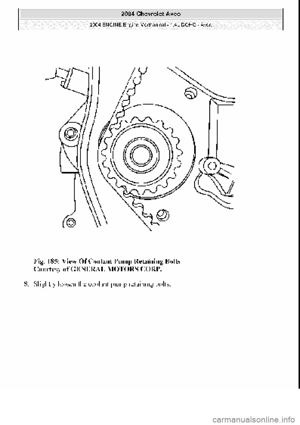 CHEVROLET AVEO 2002 Service Repair Manual CHEVROLET AVEO 2002 Service Repair Manual