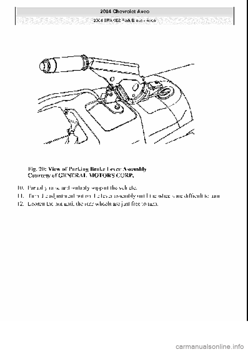 CHEVROLET AVEO 2002 Service Repair Manual CHEVROLET AVEO 2002 Service Repair Manual