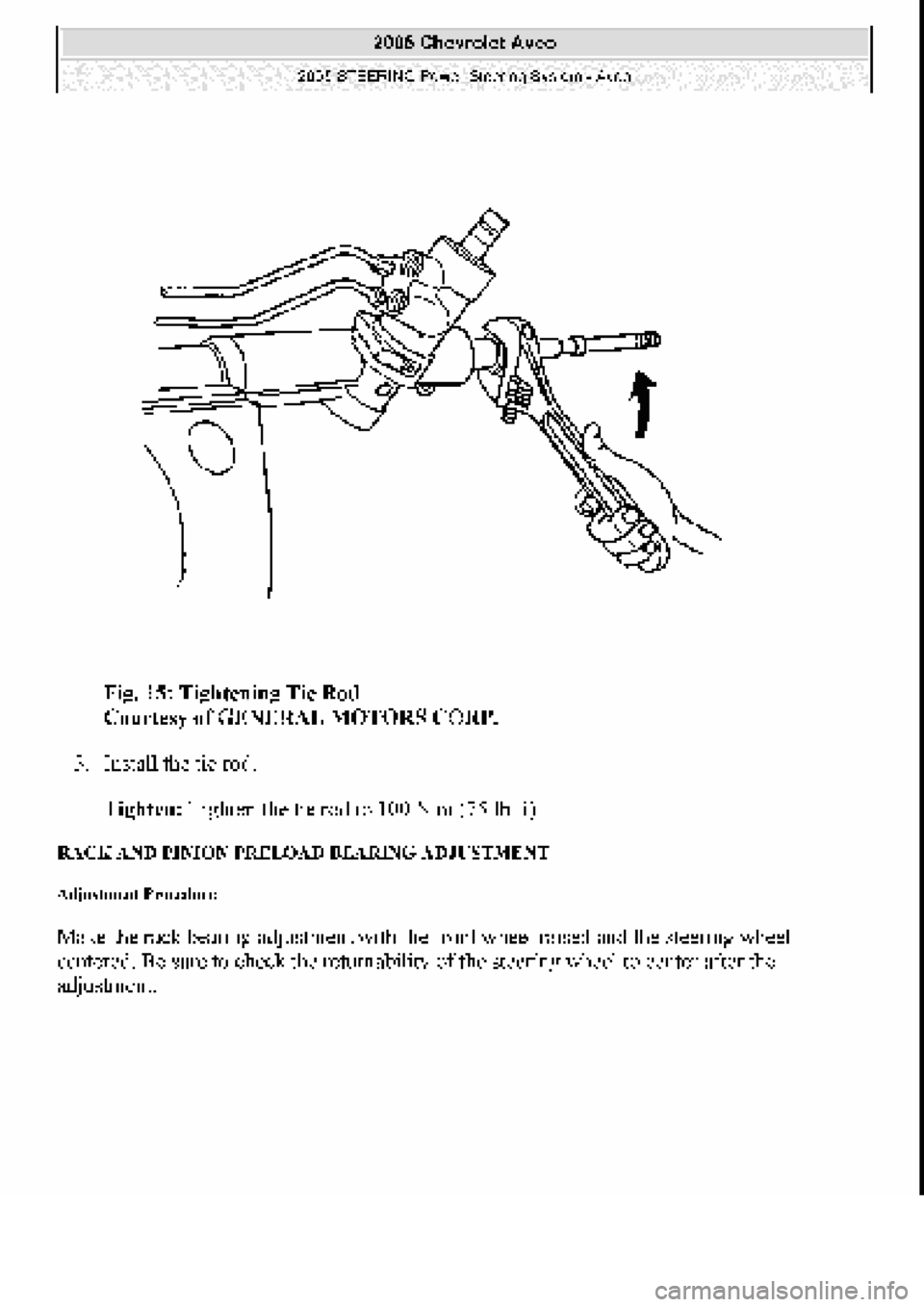 CHEVROLET AVEO 2002 Service Repair Manual CHEVROLET AVEO 2002 Service Repair Manual