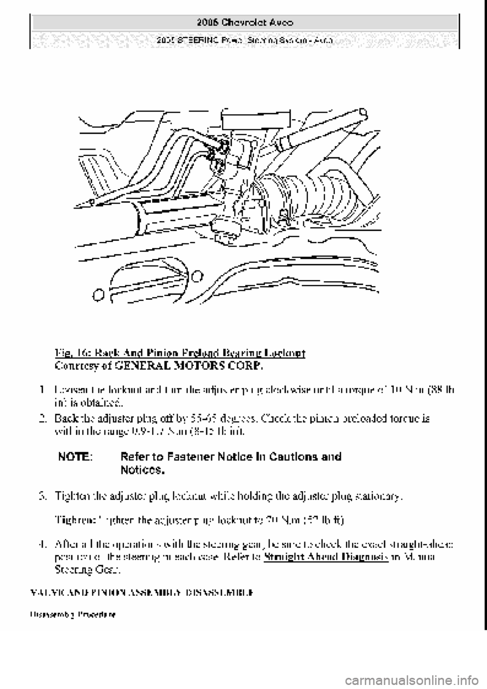 CHEVROLET AVEO 2002 Service Repair Manual CHEVROLET AVEO 2002 Service Repair Manual