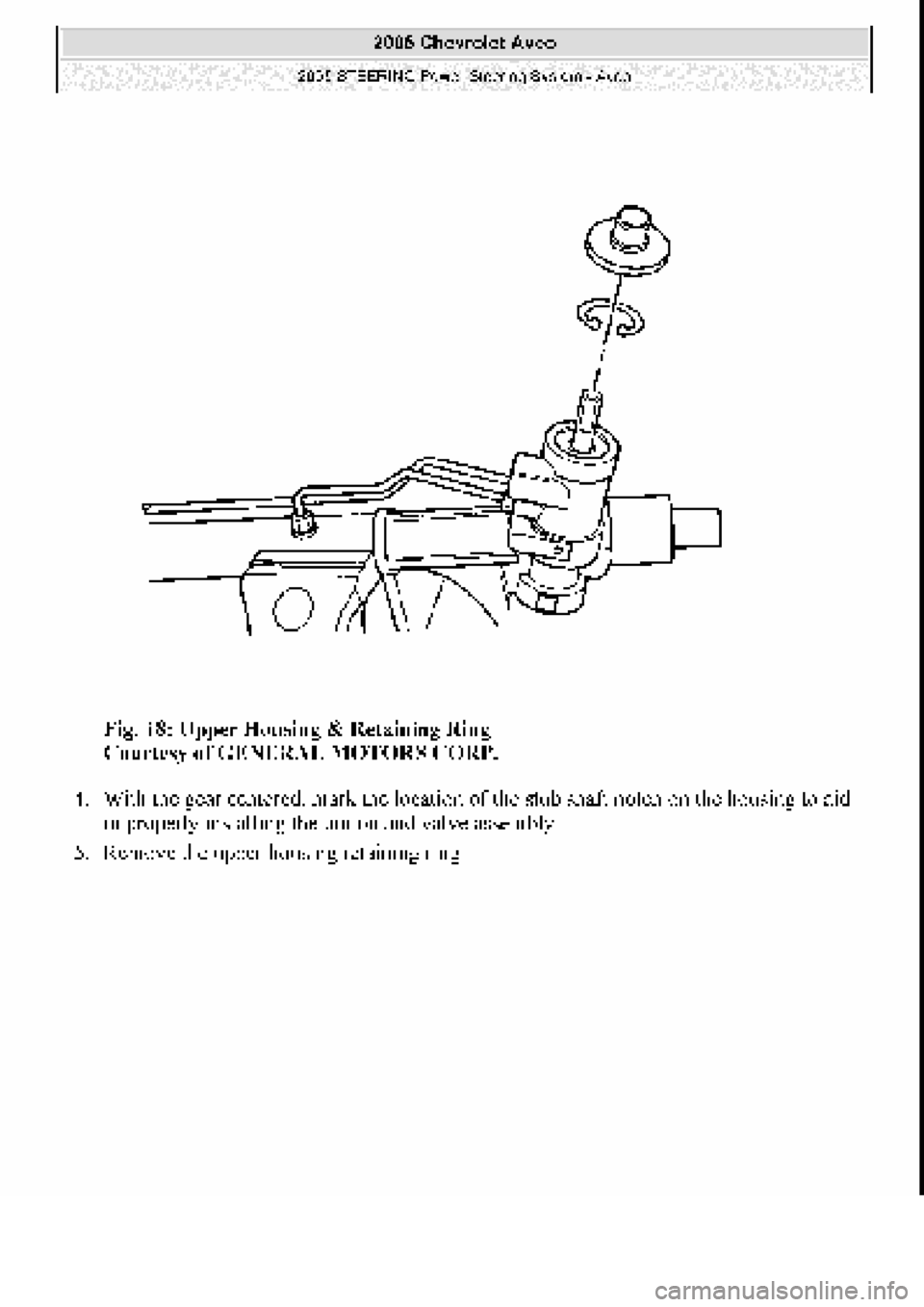 CHEVROLET AVEO 2002 Service Repair Manual CHEVROLET AVEO 2002 Service Repair Manual