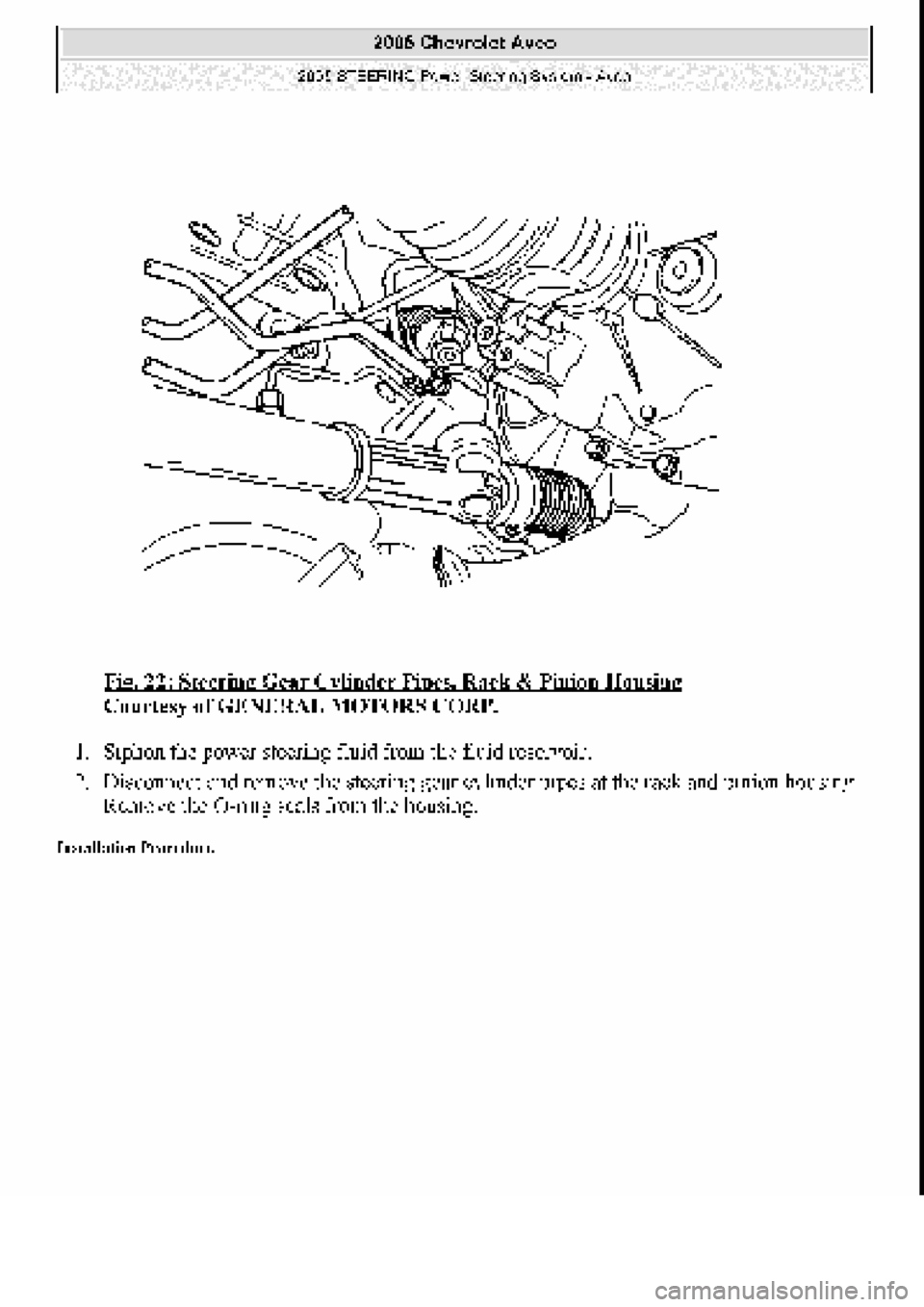 CHEVROLET AVEO 2002 Service Repair Manual CHEVROLET AVEO 2002 Service Repair Manual