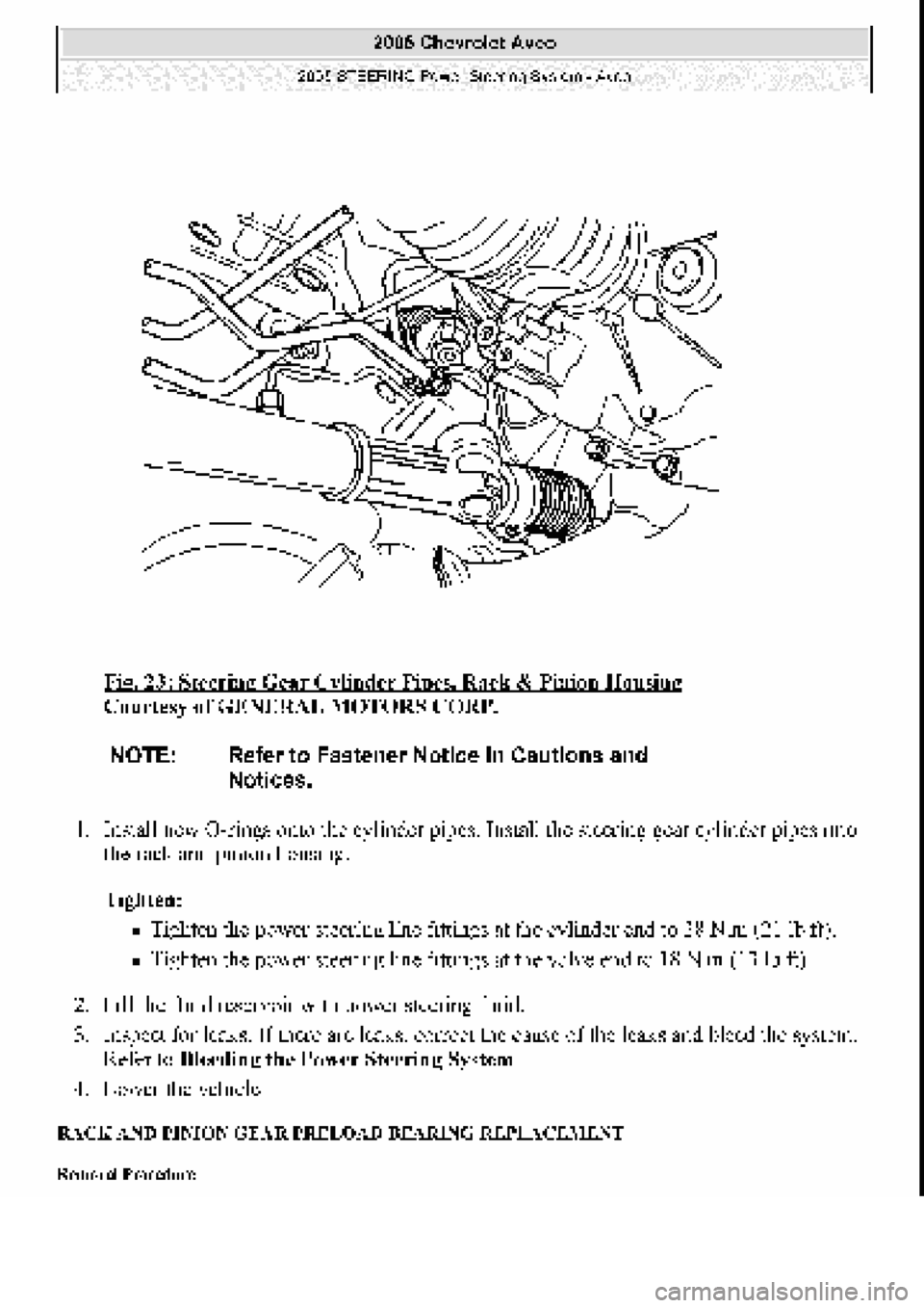 CHEVROLET AVEO 2002 Service Repair Manual CHEVROLET AVEO 2002 Service Repair Manual