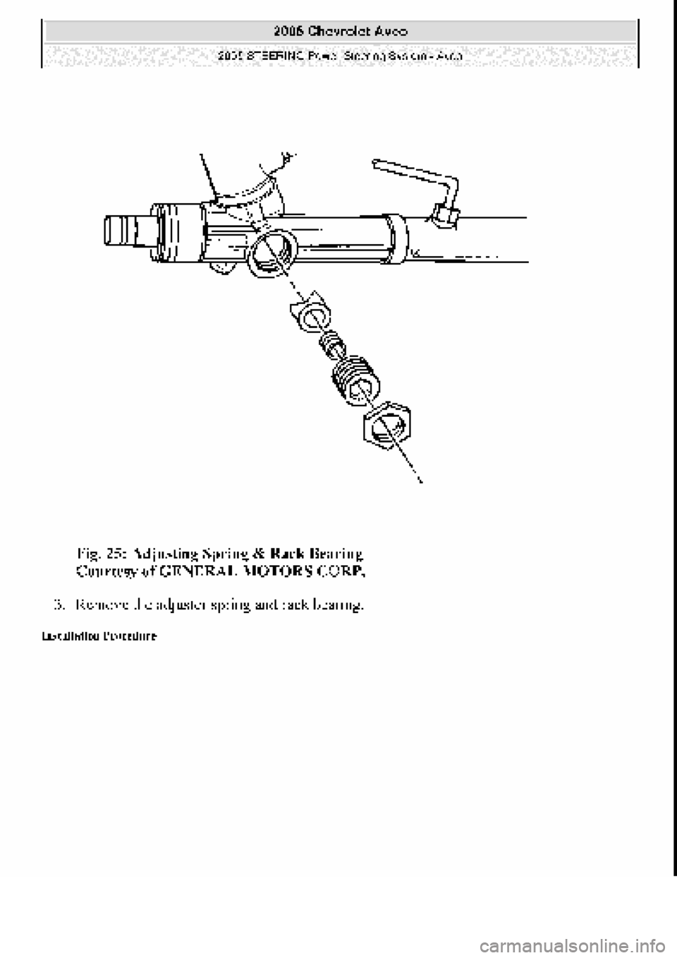 CHEVROLET AVEO 2002 Service Repair Manual CHEVROLET AVEO 2002 Service Repair Manual