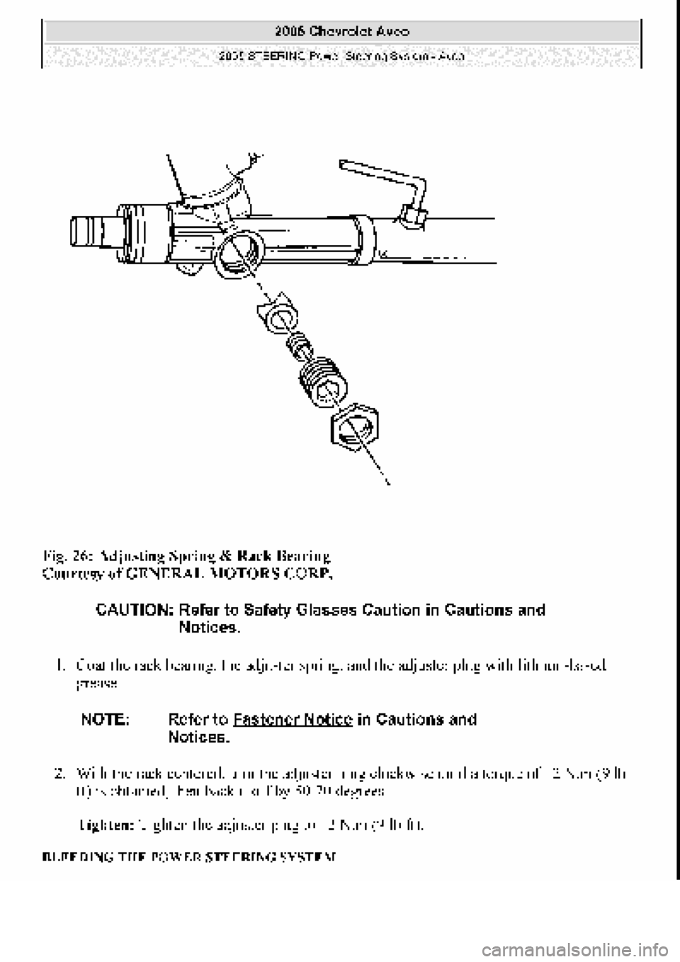 CHEVROLET AVEO 2002 Service Repair Manual CHEVROLET AVEO 2002 Service Repair Manual