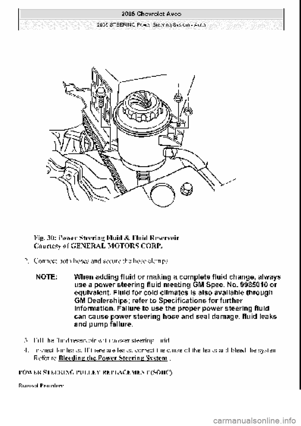 CHEVROLET AVEO 2002 Service Repair Manual CHEVROLET AVEO 2002 Service Repair Manual