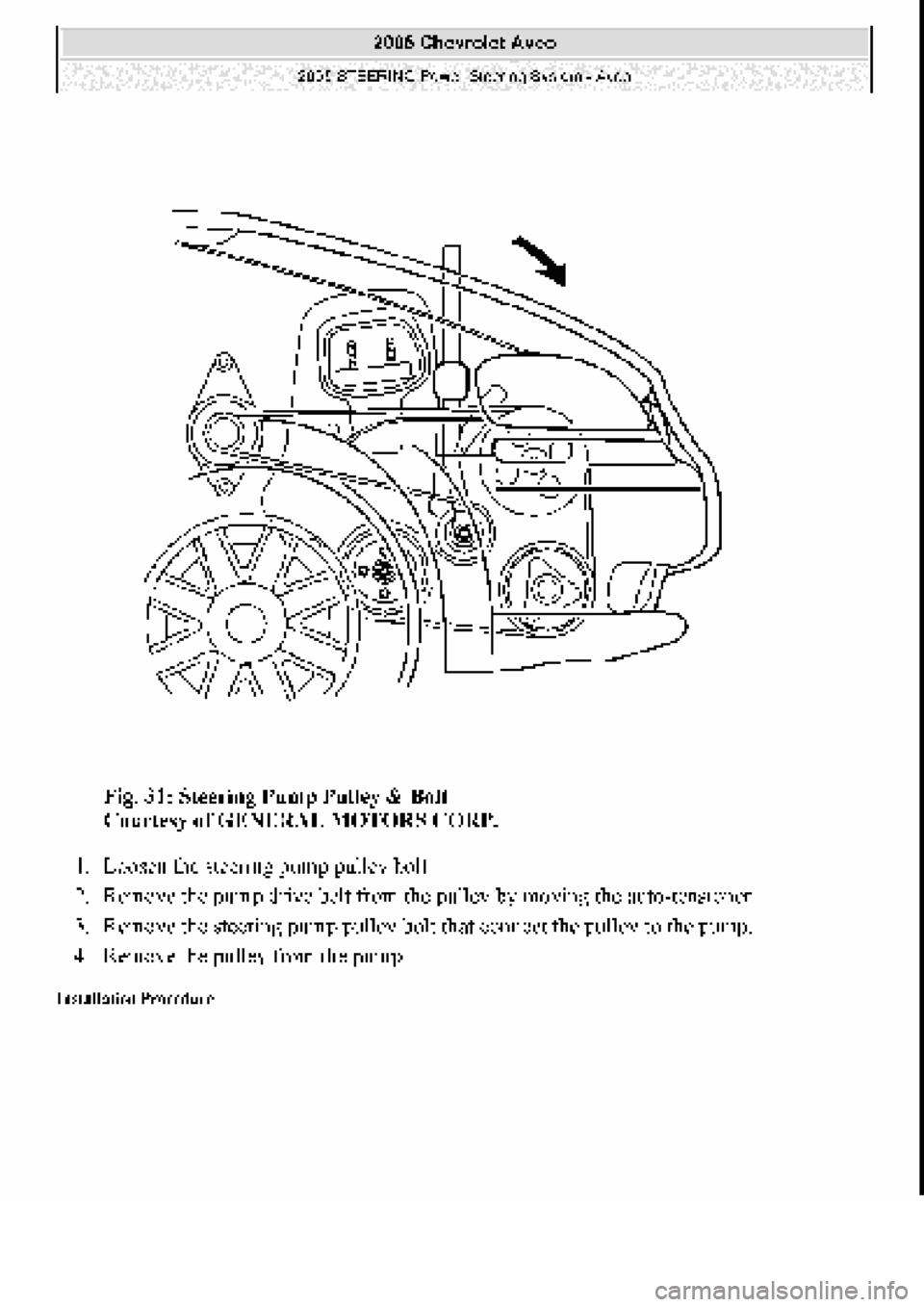 CHEVROLET AVEO 2002 Service Repair Manual CHEVROLET AVEO 2002 Service Repair Manual
