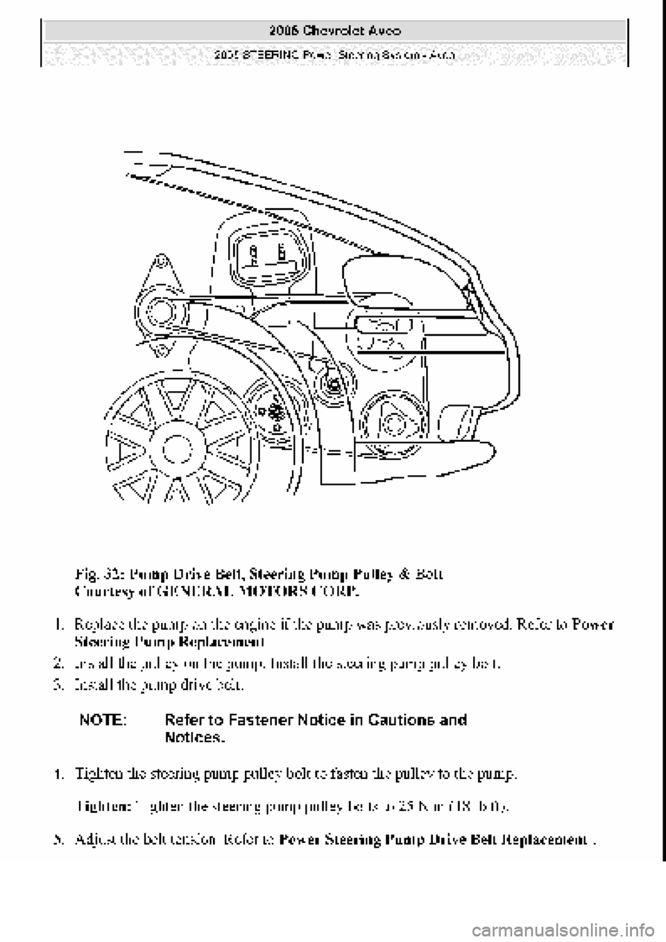 CHEVROLET AVEO 2002 Service Repair Manual CHEVROLET AVEO 2002 Service Repair Manual