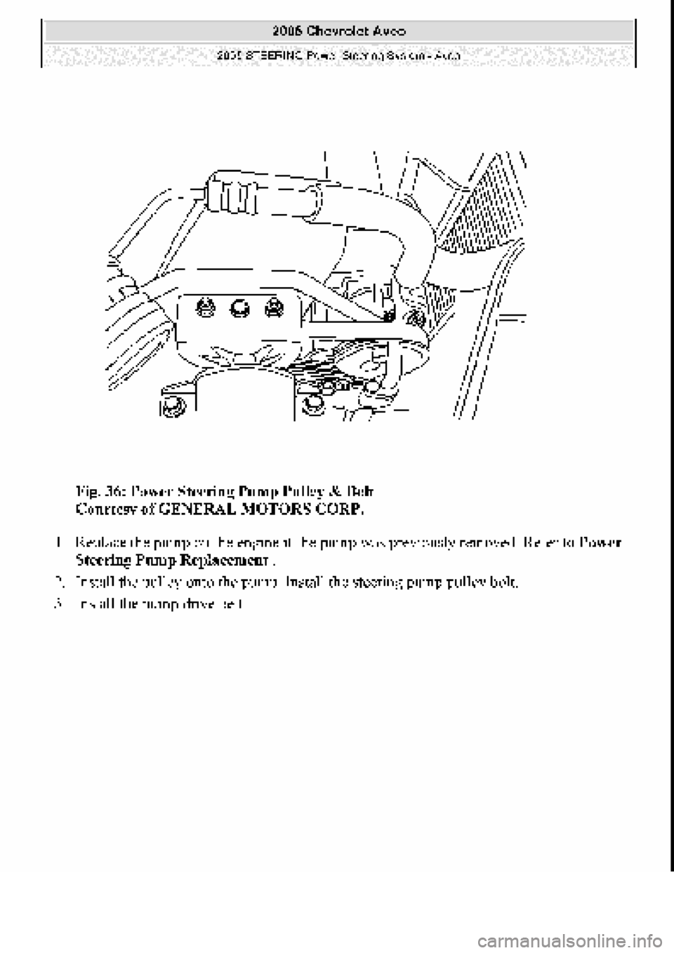 CHEVROLET AVEO 2002 Service Repair Manual CHEVROLET AVEO 2002 Service Repair Manual