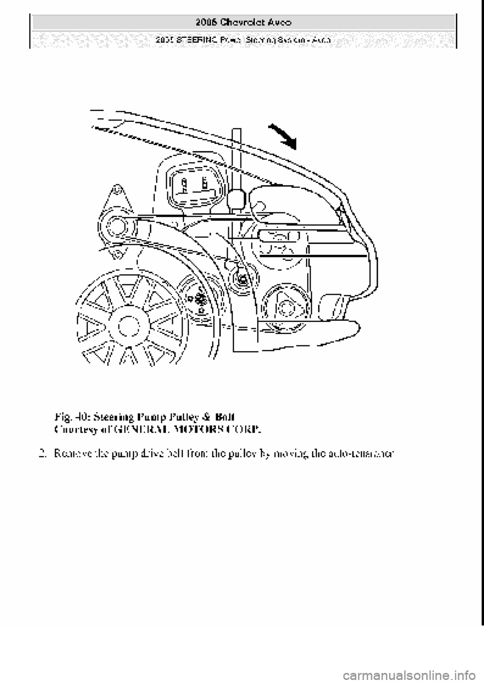 CHEVROLET AVEO 2002 Service Repair Manual CHEVROLET AVEO 2002 Service Repair Manual