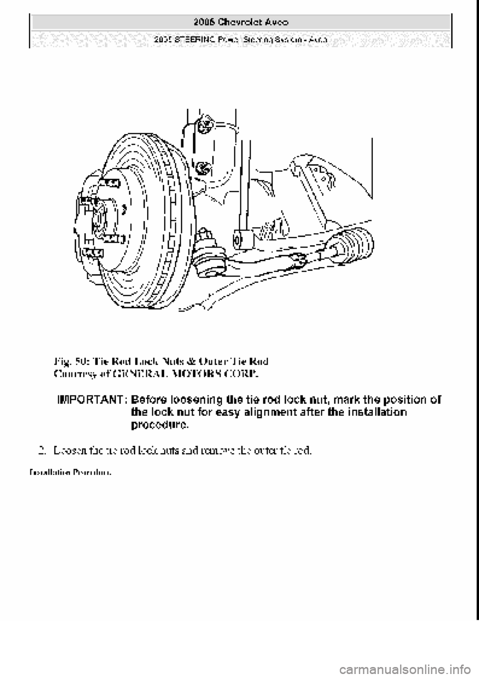 CHEVROLET AVEO 2002 Service Repair Manual CHEVROLET AVEO 2002 Service Repair Manual