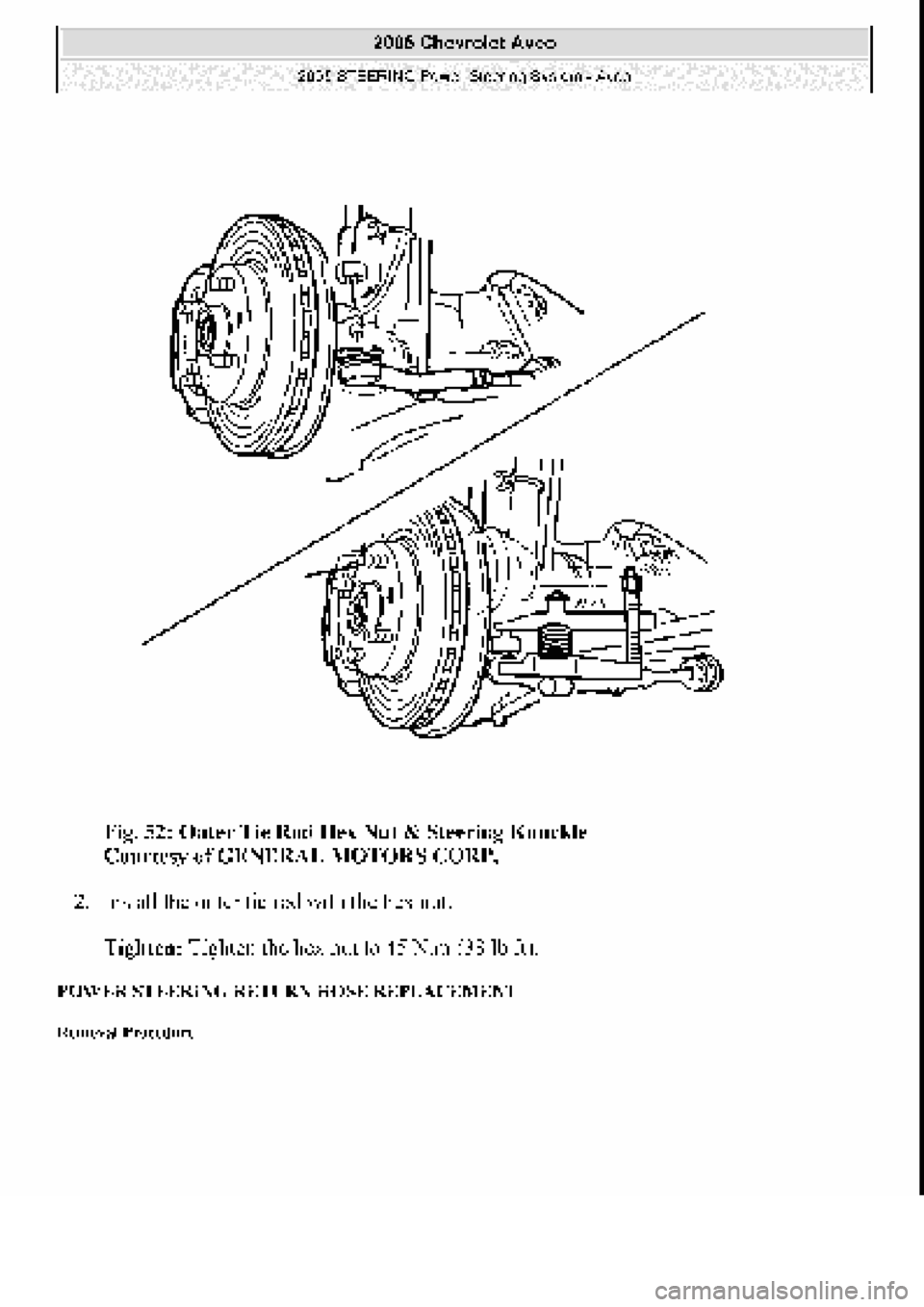 CHEVROLET AVEO 2002 Service Repair Manual CHEVROLET AVEO 2002 Service Repair Manual