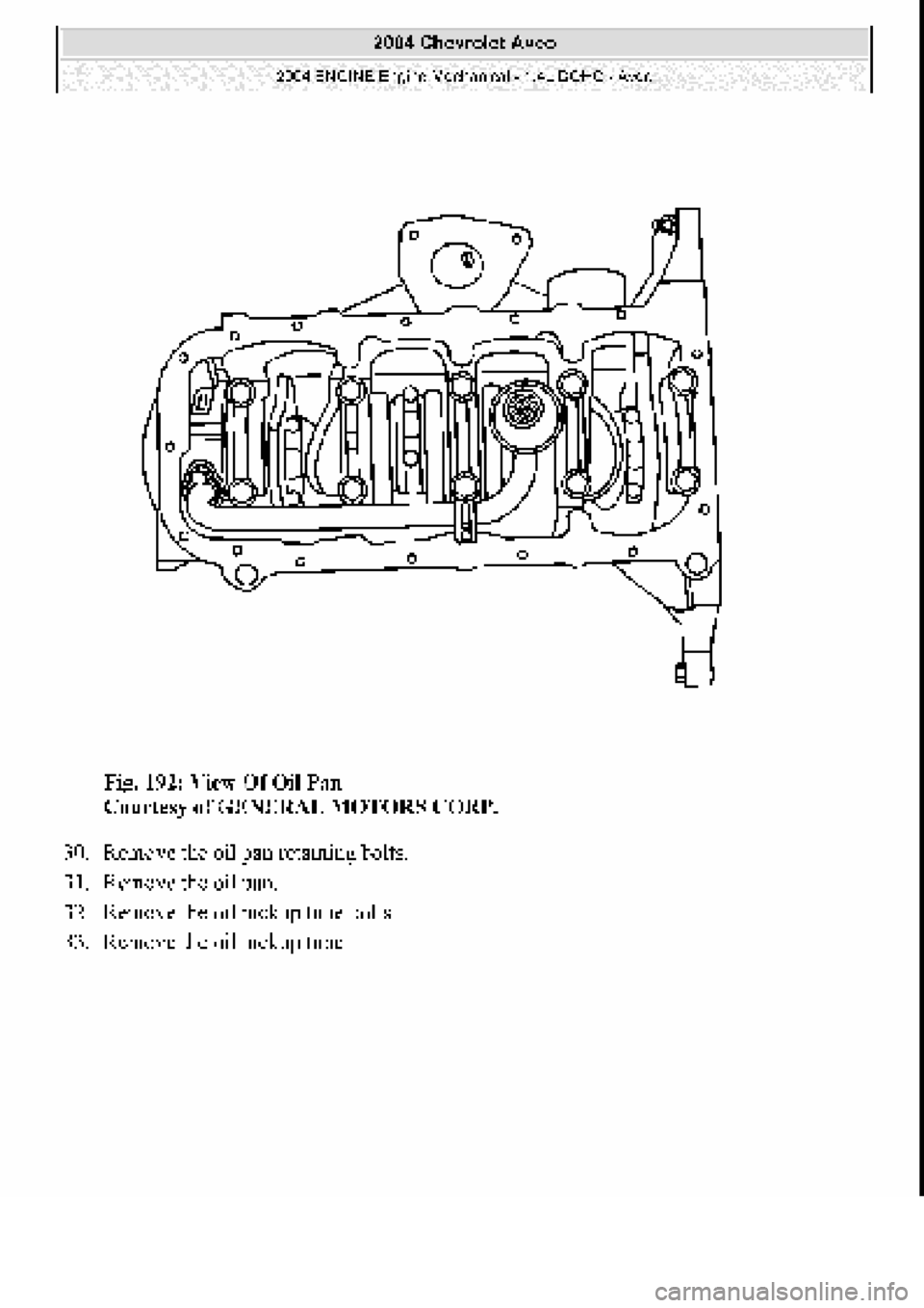 CHEVROLET AVEO 2002 Service Repair Manual CHEVROLET AVEO 2002 Service Repair Manual