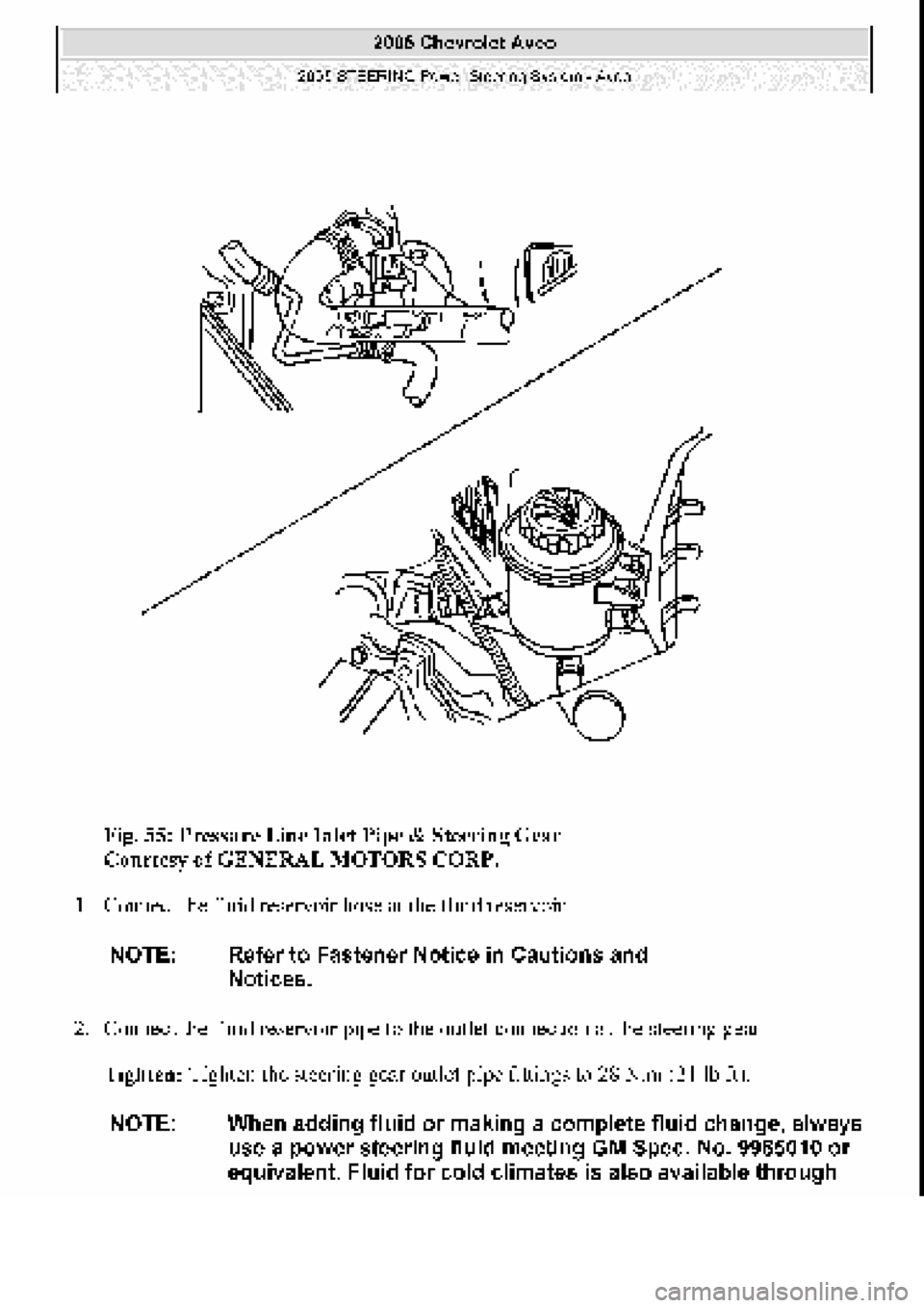 CHEVROLET AVEO 2002 Service Repair Manual CHEVROLET AVEO 2002 Service Repair Manual