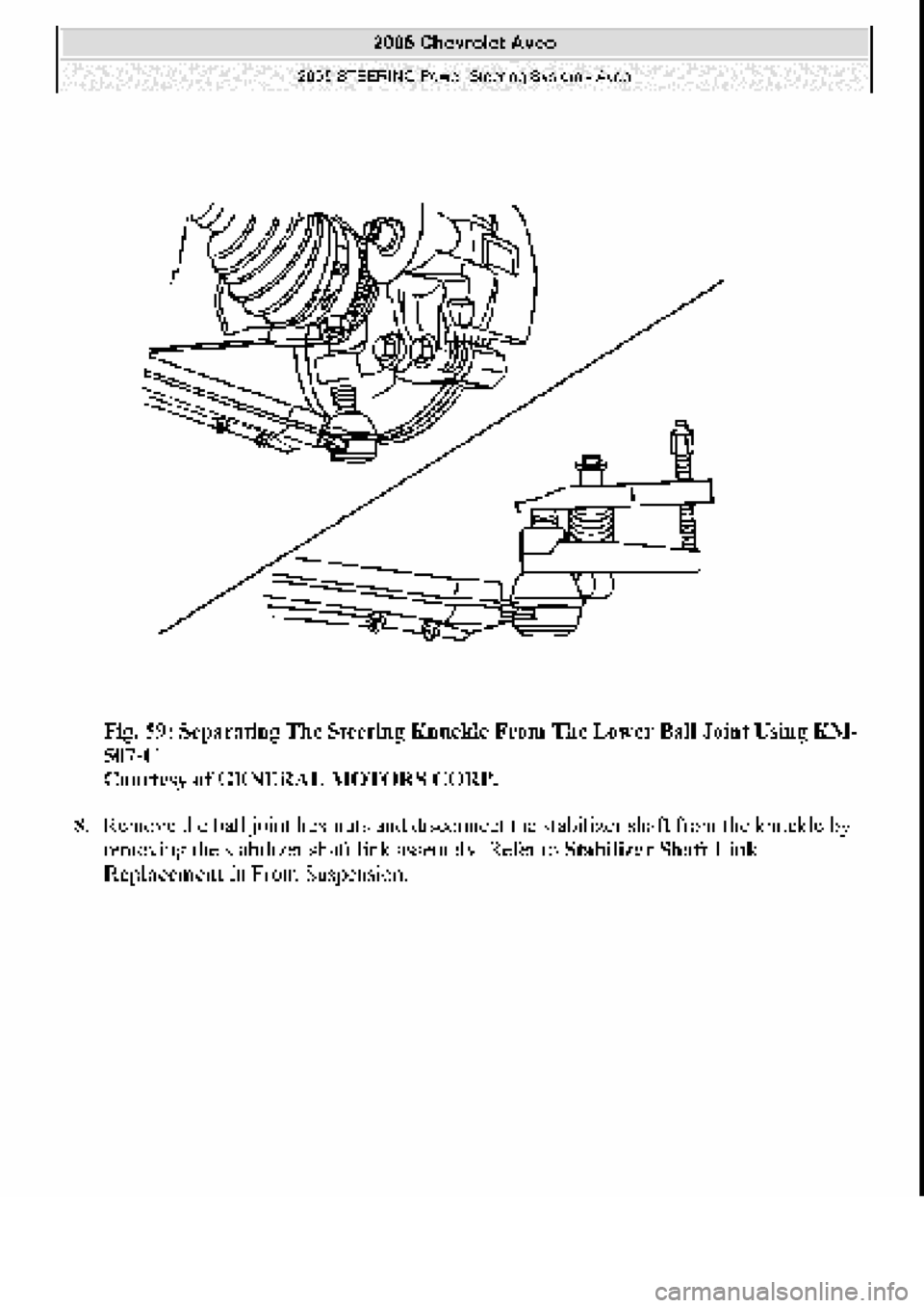 CHEVROLET AVEO 2002 Service Repair Manual CHEVROLET AVEO 2002 Service Repair Manual
