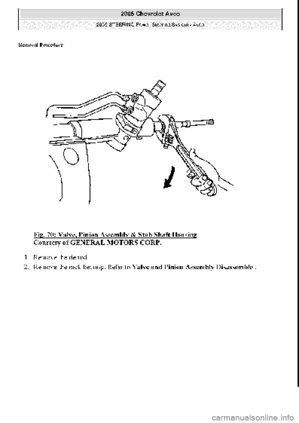 CHEVROLET AVEO 2002 Service Repair Manual CHEVROLET AVEO 2002 Service Repair Manual