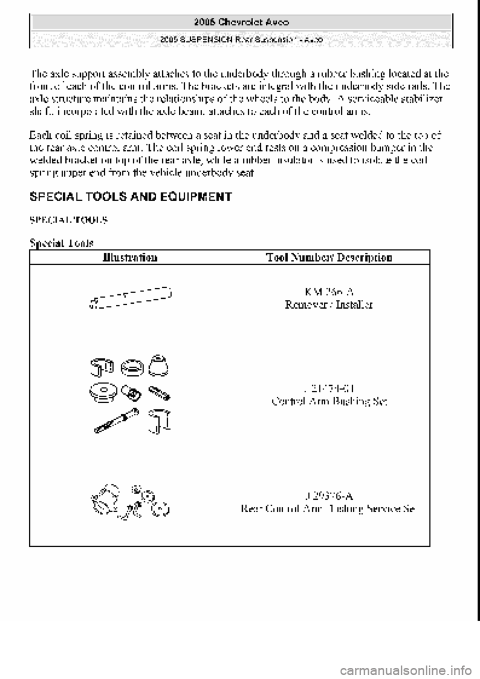 CHEVROLET AVEO 2002 Service Repair Manual CHEVROLET AVEO 2002 Service Repair Manual