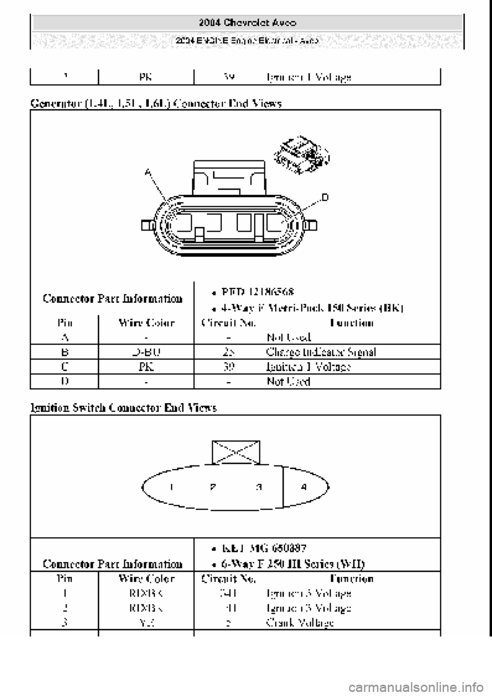 CHEVROLET AVEO 2002 Service Repair Manual CHEVROLET AVEO 2002 Service Repair Manual