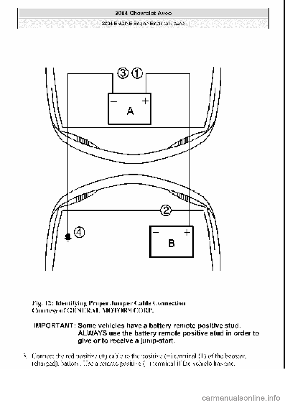 CHEVROLET AVEO 2002  Service Repair Manual 