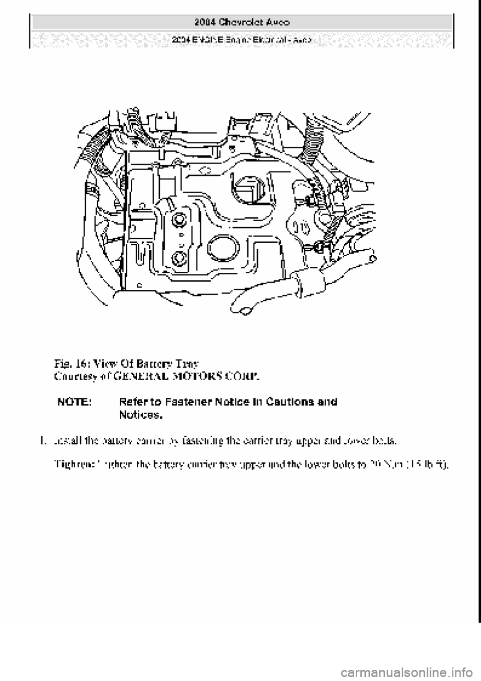 CHEVROLET AVEO 2002 Service Repair Manual CHEVROLET AVEO 2002 Service Repair Manual