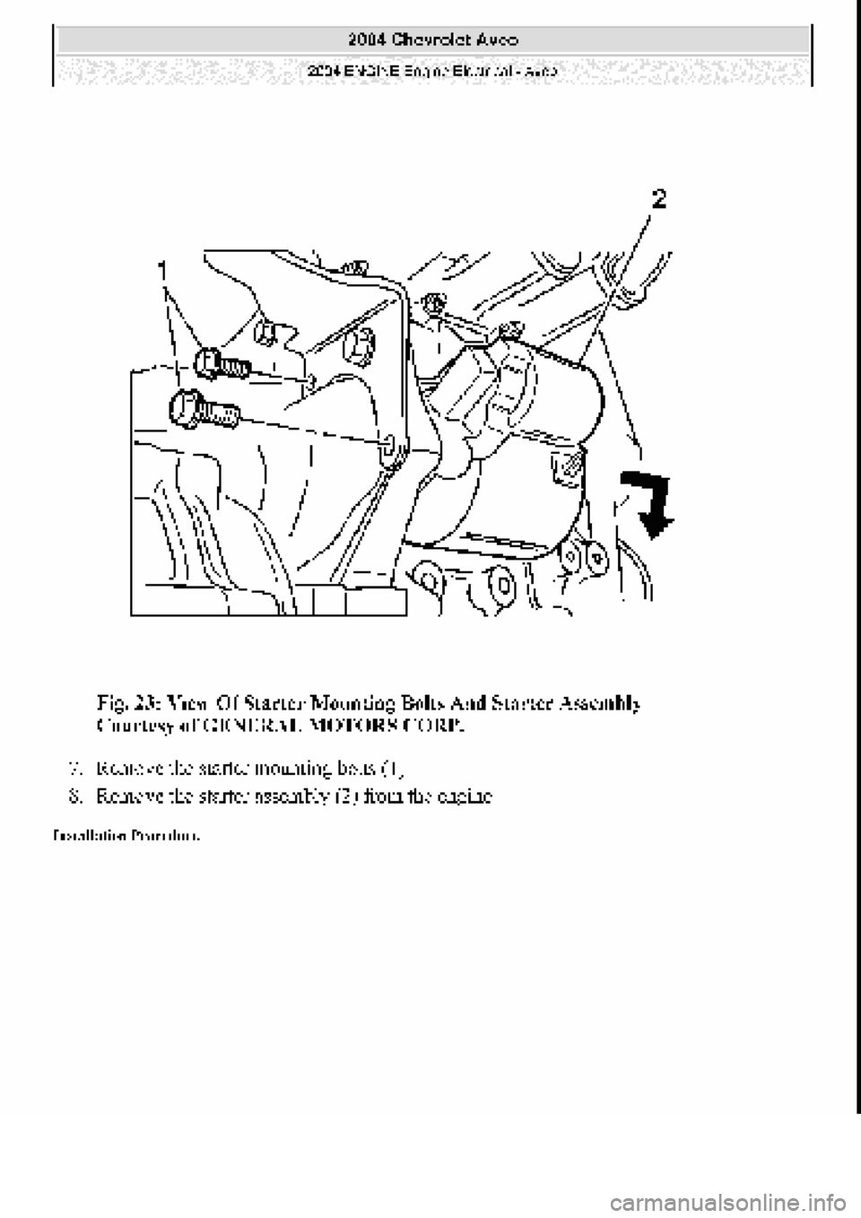 CHEVROLET AVEO 2002 Service Repair Manual CHEVROLET AVEO 2002 Service Repair Manual