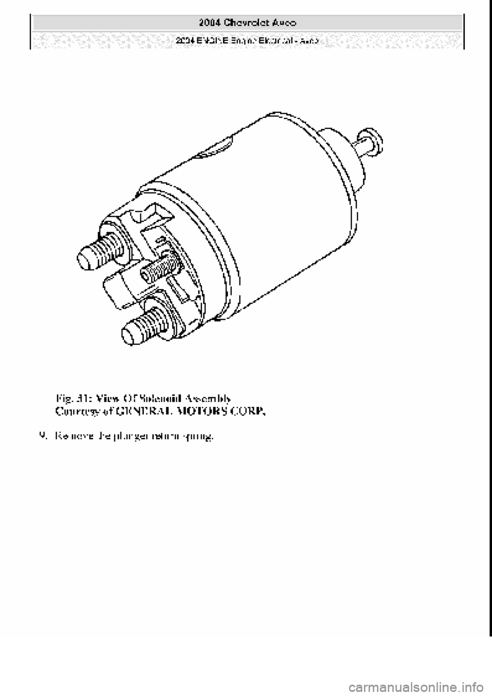 CHEVROLET AVEO 2002 Service Repair Manual CHEVROLET AVEO 2002 Service Repair Manual