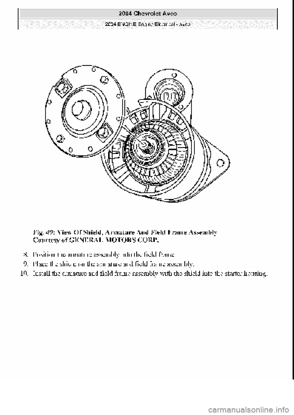 CHEVROLET AVEO 2002 Service Repair Manual CHEVROLET AVEO 2002 Service Repair Manual