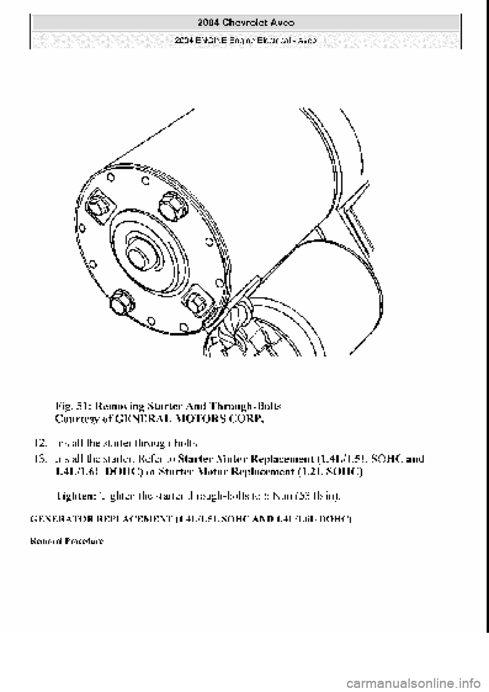 CHEVROLET AVEO 2002 Service Repair Manual CHEVROLET AVEO 2002 Service Repair Manual