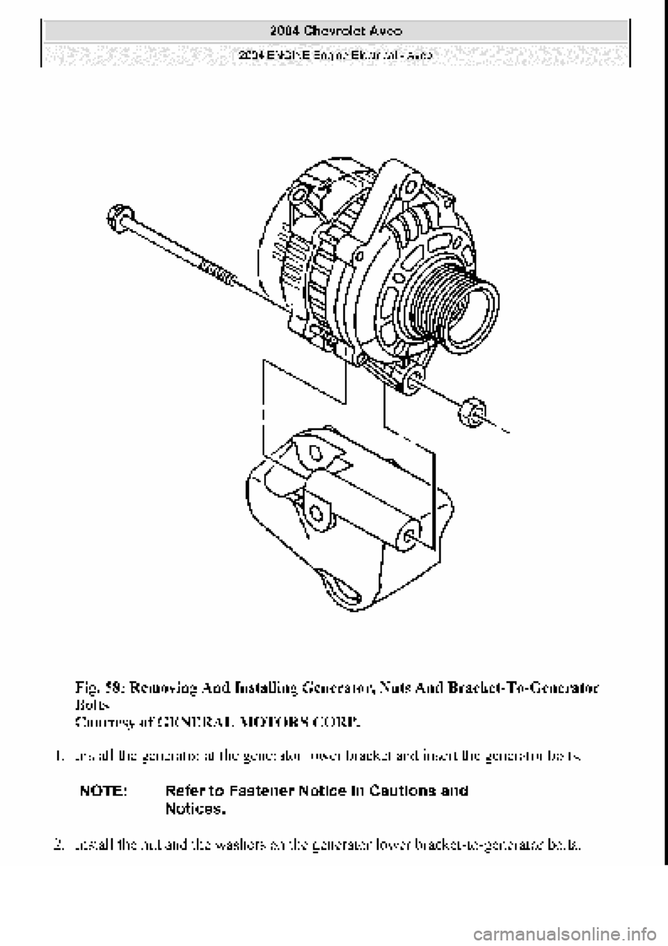 CHEVROLET AVEO 2002 Service Repair Manual CHEVROLET AVEO 2002 Service Repair Manual