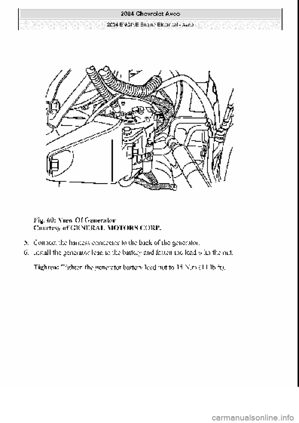 CHEVROLET AVEO 2002 Service Repair Manual CHEVROLET AVEO 2002 Service Repair Manual